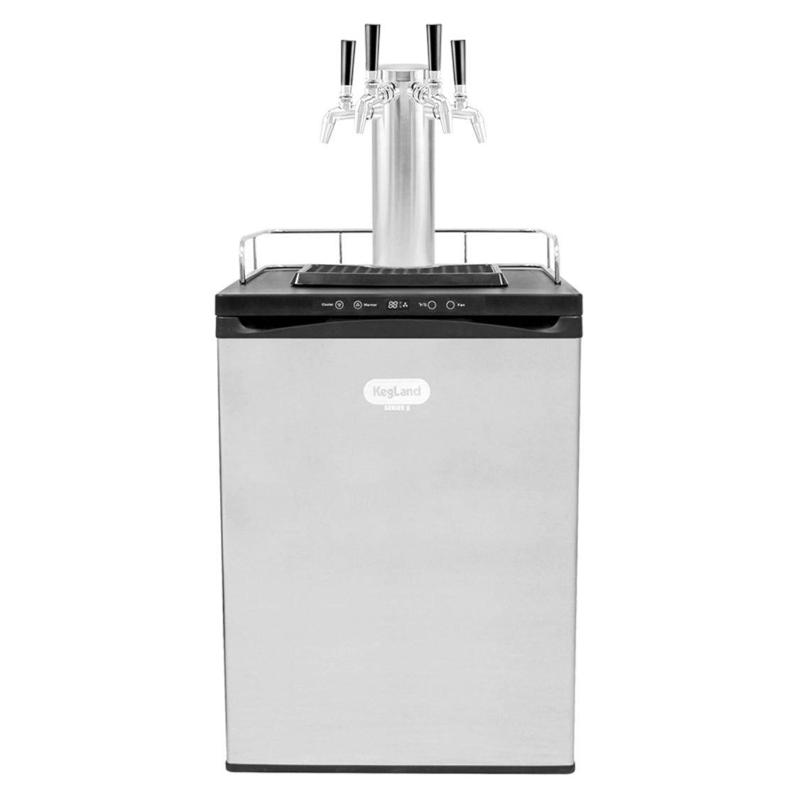 4 Tap ULTRA T Deluxe Kegerator Kit