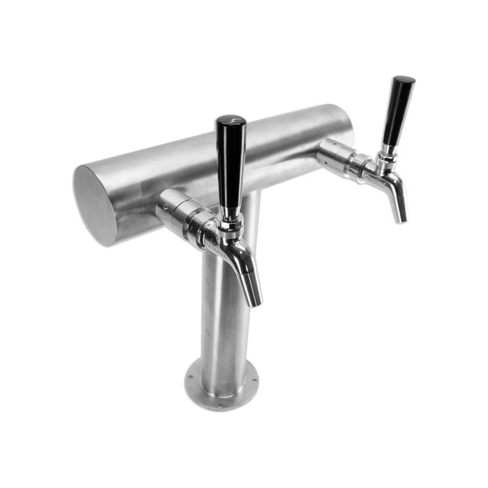 2 Tap ULTRA T Deluxe Kegerator Kit