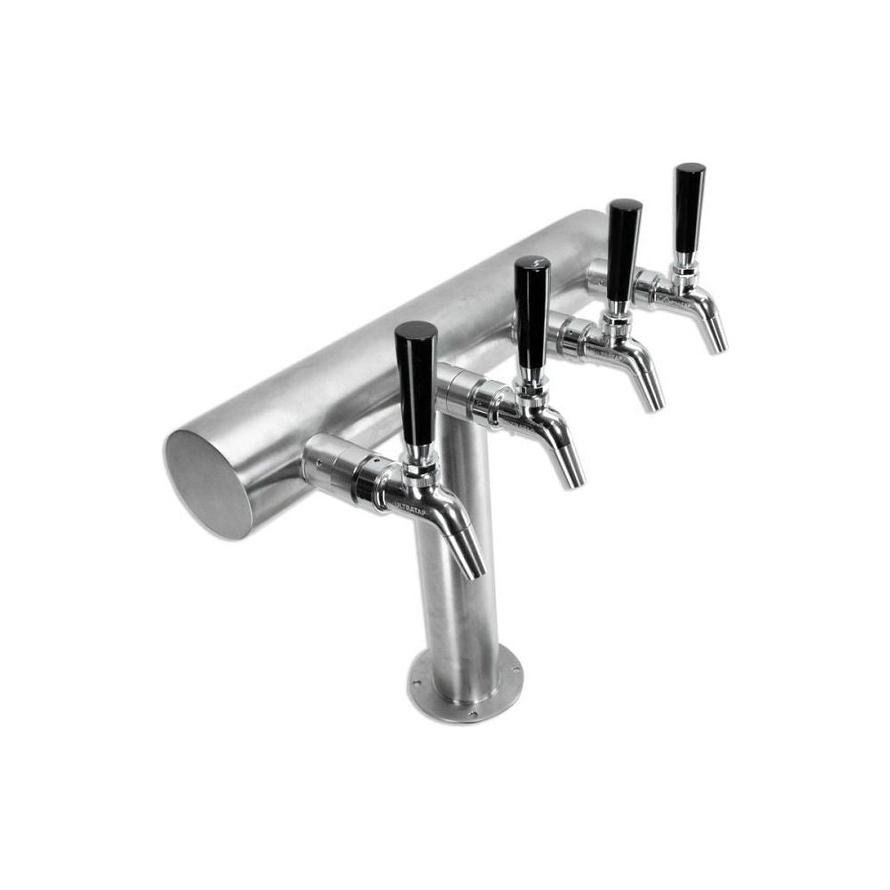 4 Tap ULTRA T Deluxe Kegerator Kit