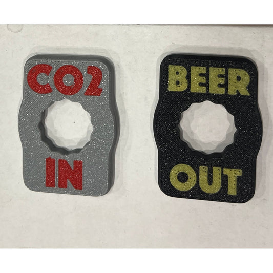 Keg Post Labels