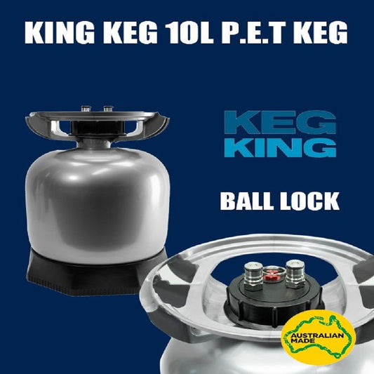 PET KEG - 10 litre BALL LOCK - Keggd