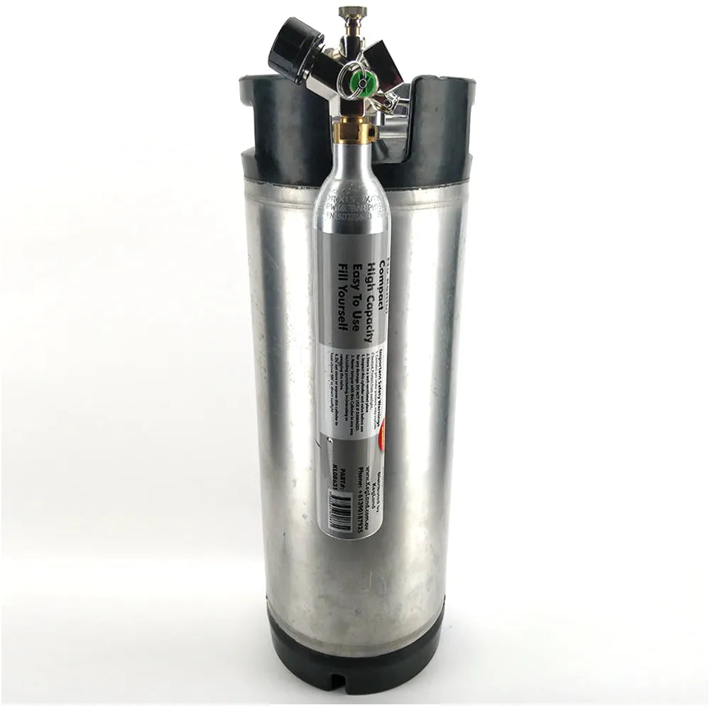 Portable keg dispensing kit