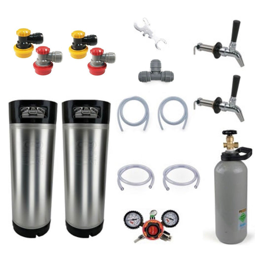 KEG FRIDGE CONVERSION KIT- DOUBLE TAP